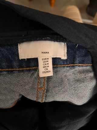 Vaqueros premamá H&M Talla M