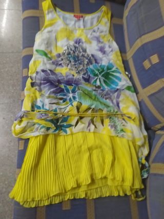 Vestido amarillo con textura todos 65 nuevos