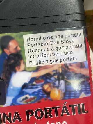Cocina de gas QBAK portátil nuevo