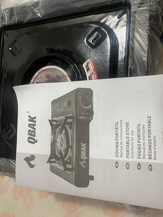 Cocina de gas QBAK portátil nuevo