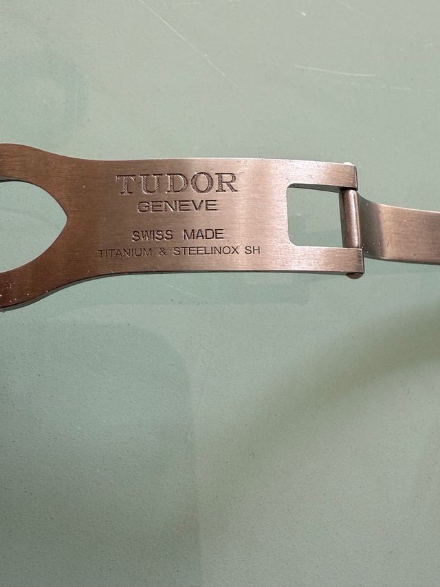 Cierre Deployante Tudor Pelagos Plata
