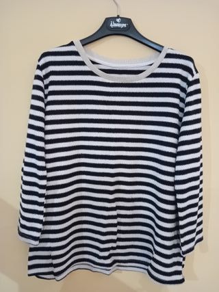 Maglione donna a righe