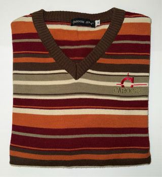 Jersey vintage de rayas Caroche
