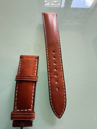 Correas Tudor marrón y negra