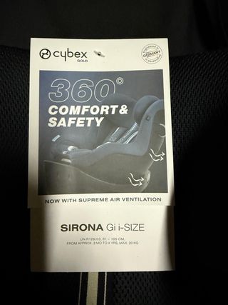 CYBEX Sirona G I-Size Silla Auto