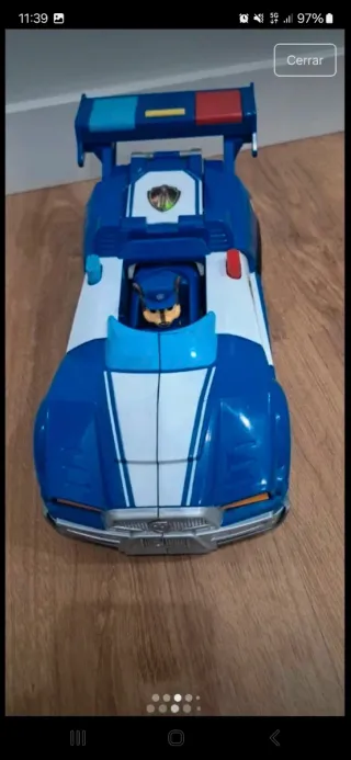 Coche Policía Patrulla Canina Grande