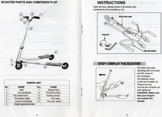 Patinete de 3 ruedas