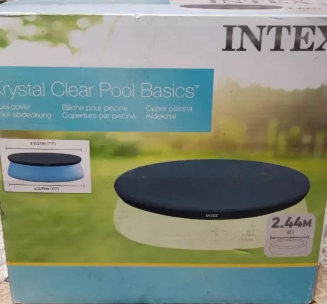 Cubre piscina Intex 2.44m