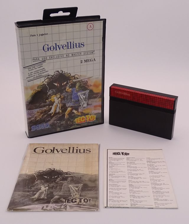 Giocattolo tecnico Golvellius Sega Master System Tectoy