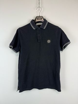 Dark-blue Stone Island polo