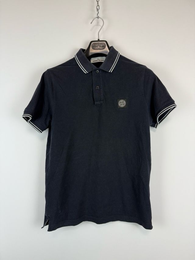 Dark-blue Stone Island polo
