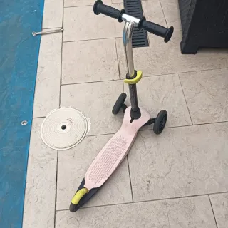 Patinete infantil 3 ruedas rosa