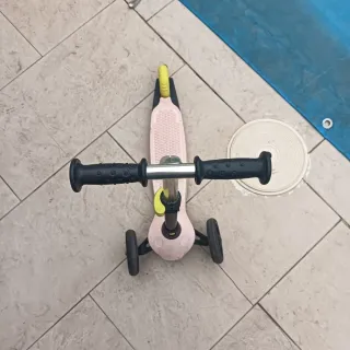 Patinete infantil 3 ruedas rosa