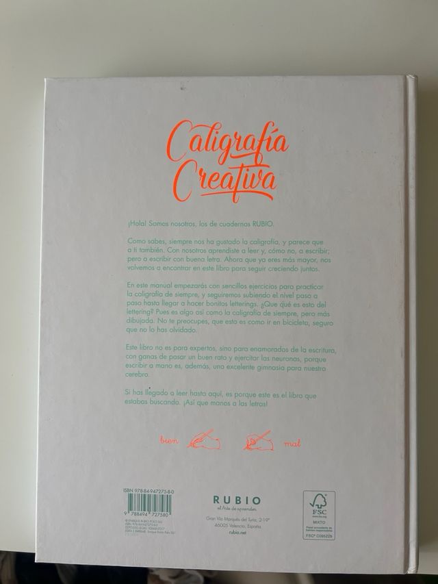 Cuaderno de lettering