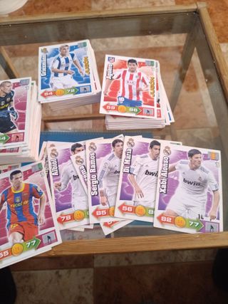 Lote  Adrenalyn 156 Unidades 2010/2011 SIN REPETIR