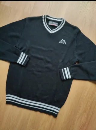 Maglione Kappa Nero Taglia M/L