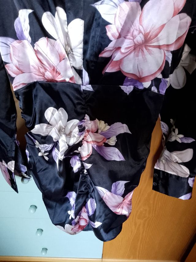 Vestito camicia donna floreale