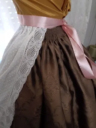 Falda Huertana Marrón