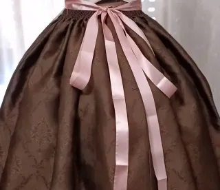 Falda Huertana Marrón