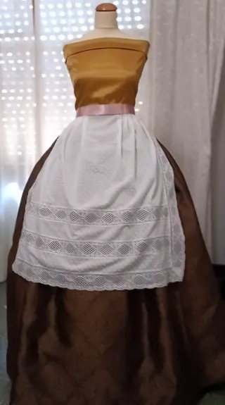 Falda Huertana Marrón