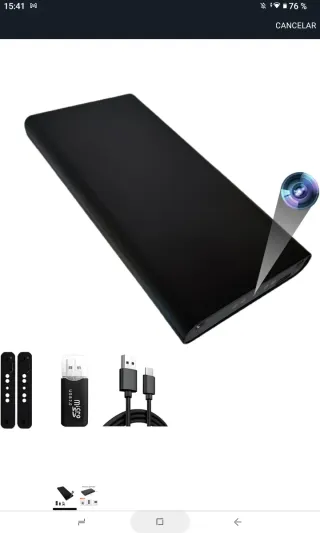 Cámara de vigilancia oculta