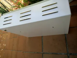 Armario con puertas de espejo.