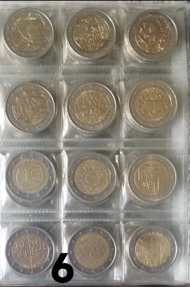 120 Monedas Conmemorativas 2€