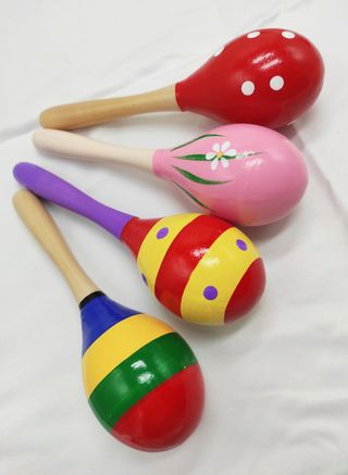 Maracas Infantiles de Madera
