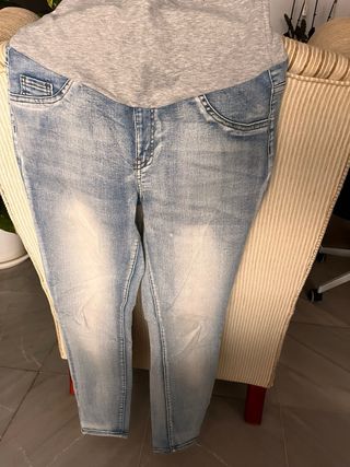 Vaqueros premamá Talla M