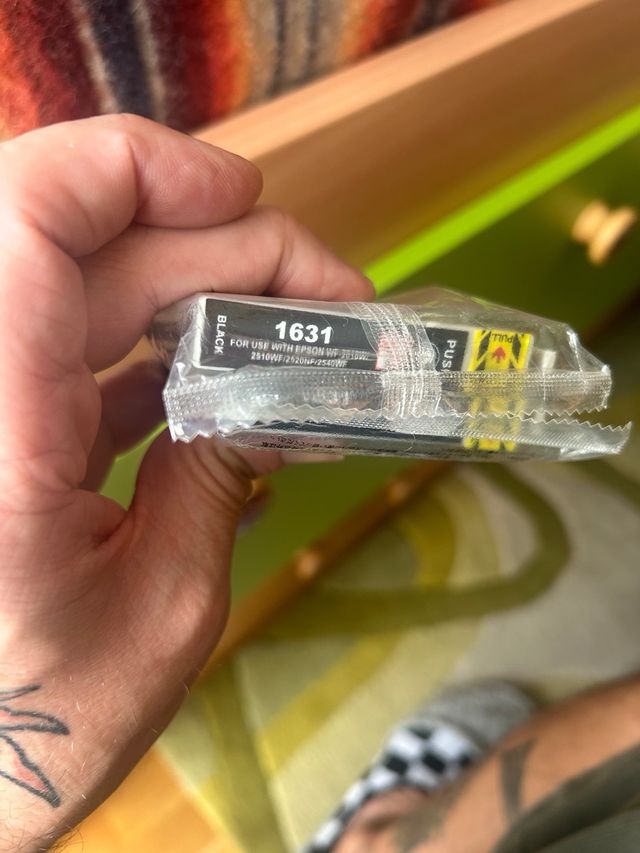 Cartuchos Tinta Epson 1631 Negro