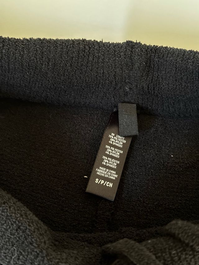 Pantalones de dormir Skims negros