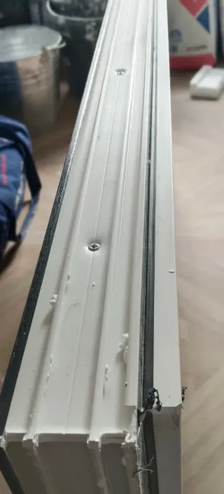 Ventana PVC Climalit 120x60 Nueva Blanca/Negra