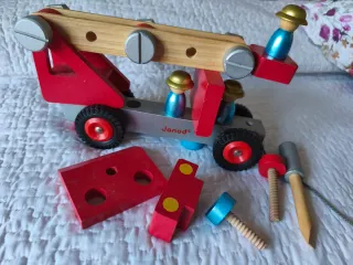 Camión Bomberos Madera Janod