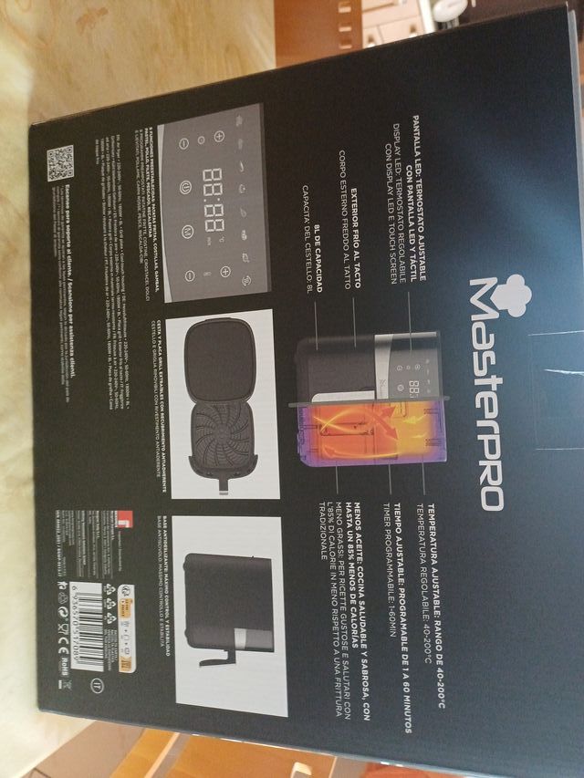 Friggitrice ad aria Masterpro 8L