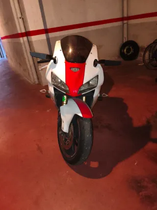 Honda CBR 600 RR Blanca y Roja