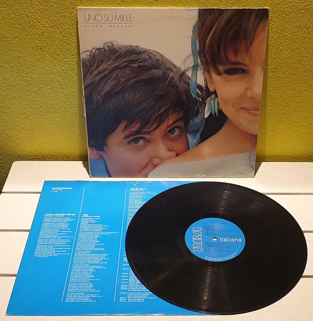 Lotto 3 LP Gianni Morandi - Uno su mille In teatro