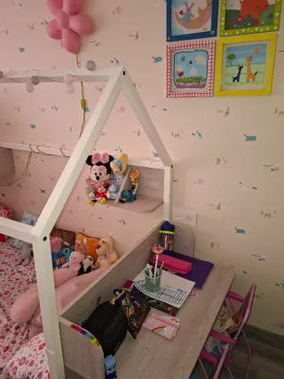 Cama Montessori Casa Madera