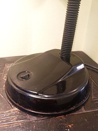 Lámpara Flexo Industrial Negra España 90's