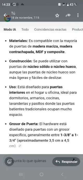 Kit Puertas Correderas Skysen