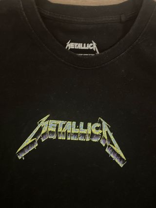 Camiseta Metallica Talla M