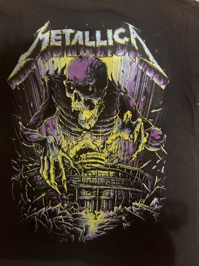 Camiseta Metallica Talla M
