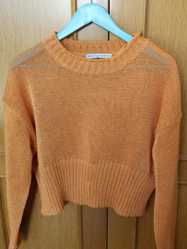 Jersey Adolfo Dominguez Naranja Talla S