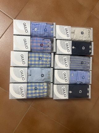 Lote 10 calzoncillos GIULIO Talla M