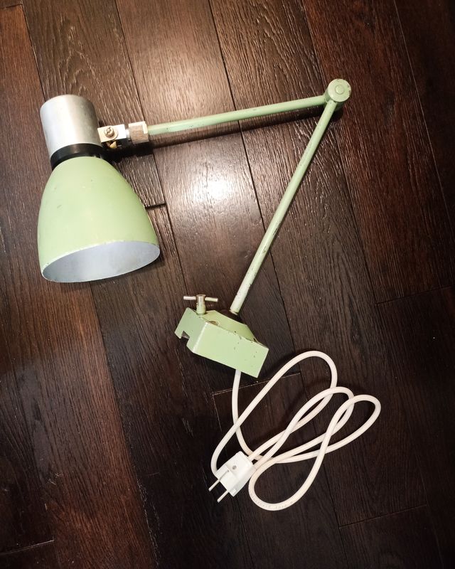 Candeeiro de Oficina Elektrosvit Tchecoslovakia 70s