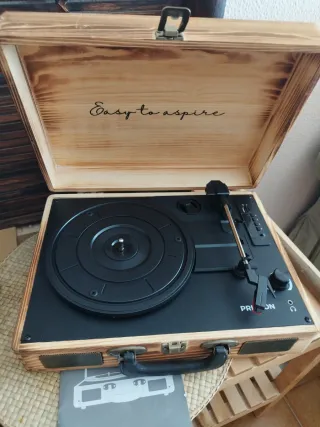 Tocadiscos Vintage Nuevo