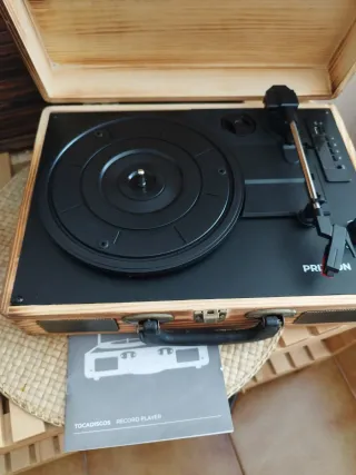 Tocadiscos Vintage Nuevo