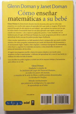 Cómo enseñar matemáticas a su bebé (Spanish Edi...