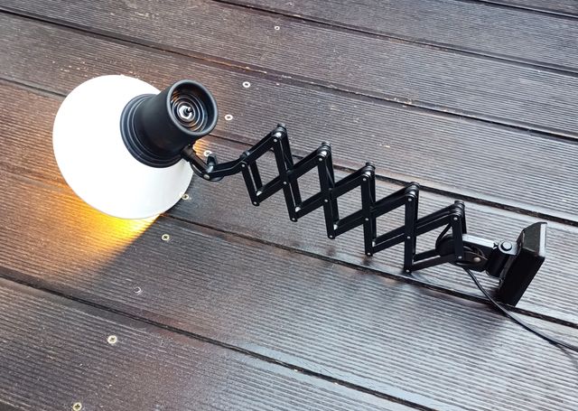 Candeeiro de Parede Industrial Tijeras España 80's