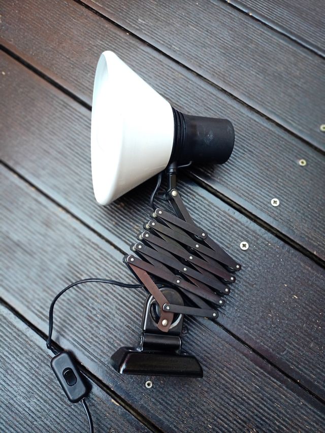 Candeeiro de Parede Industrial Tijeras España 80's