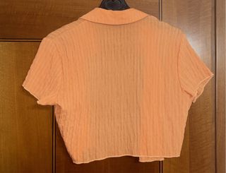 Camicetta corta Shein arancione